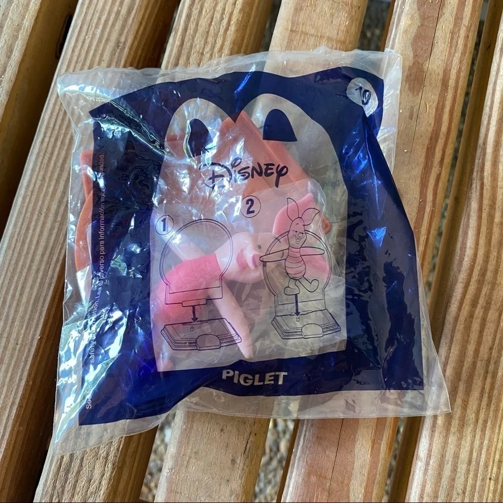Walt Disney World 50th‎ Anniversary Piglet Pooh McDonalds Kids Toy Happy Meal